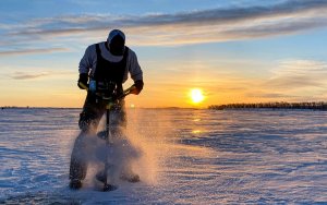 Безопасность: Какая толщина льда безопасная для зимней рыбалки?